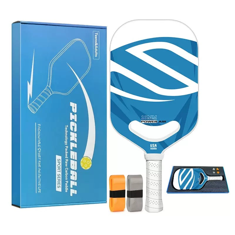 Ocean Wave Carbon Fiber Hot-pressed One-piece Pickleball Paddle Set｜SR7002｜Srebon Sports