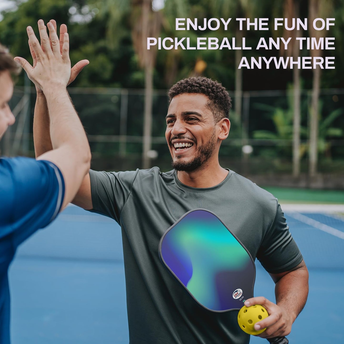 Aurora Flame Fiberglass Pickleball Paddle Set with High-Quality Carrying Bag｜SR7005｜Srebon Sports