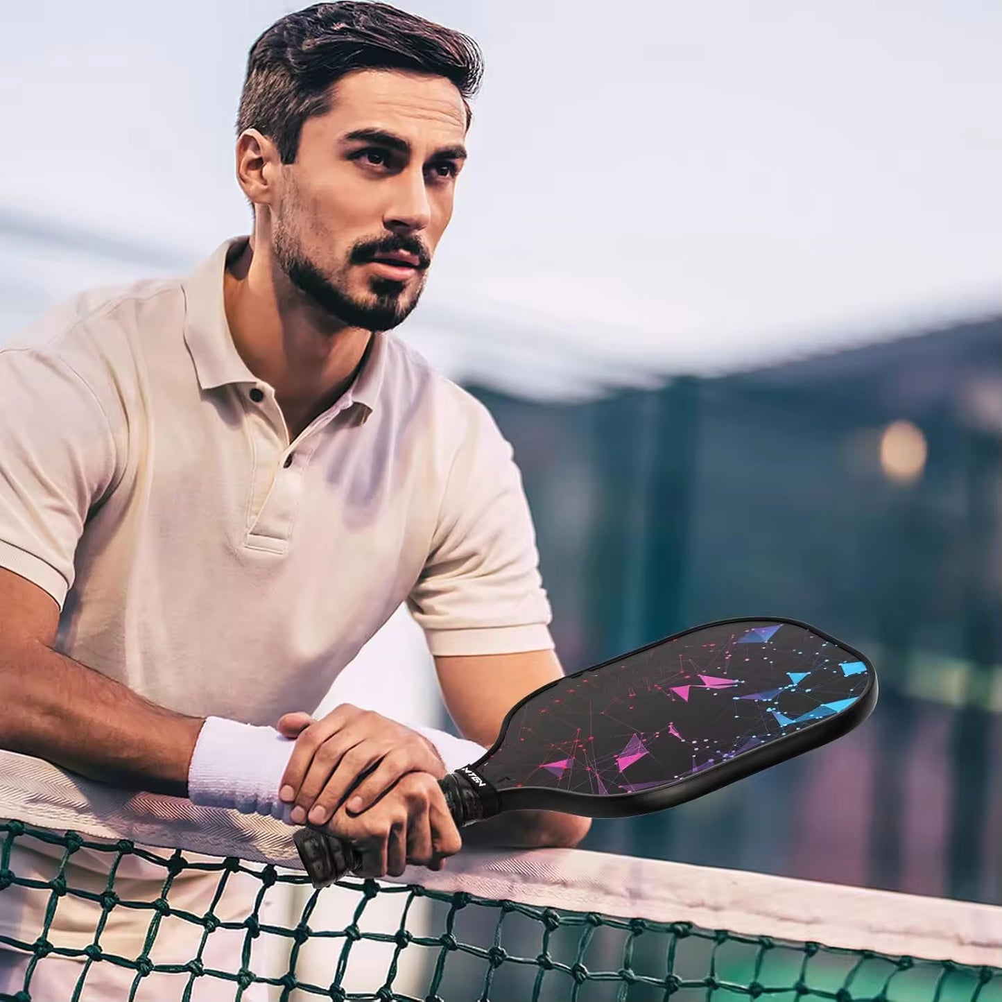 Diamond Constellation Fiberglass Pickleball Paddle Set with High-Quality Carrying Bag｜SR7006｜Srebon Sports