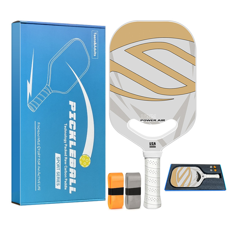 Ocean Wave Carbon Fiber Hot-pressed One-piece Pickleball Paddle Set｜SR7002｜Srebon Sports