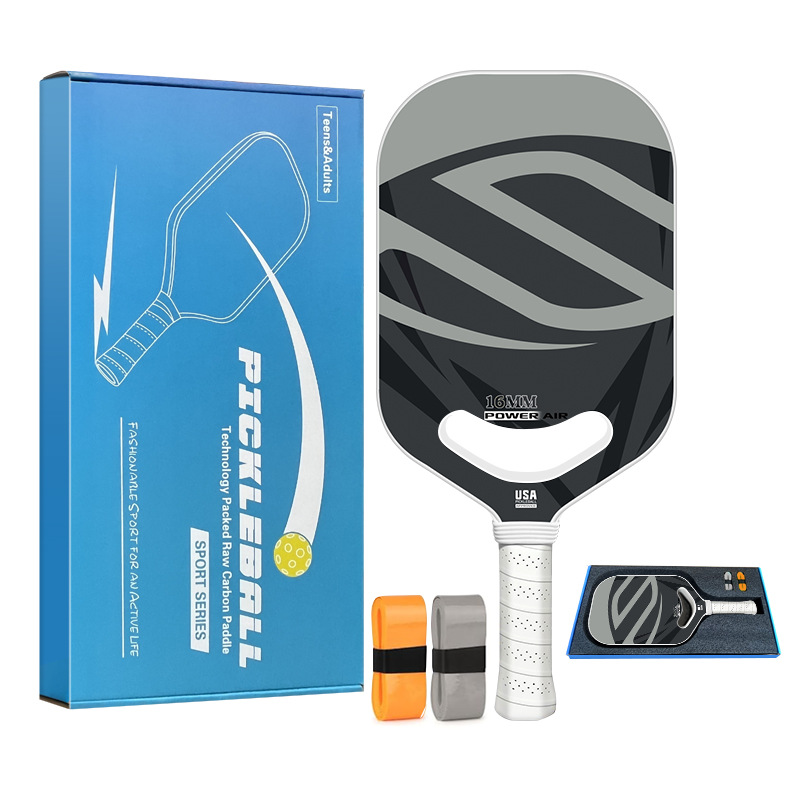 Ocean Wave Carbon Fiber Hot-pressed One-piece Pickleball Paddle Set｜SR7002｜Srebon Sports