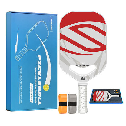 Ocean Wave Carbon Fiber Hot-pressed One-piece Pickleball Paddle Set｜SR7002｜Srebon Sports