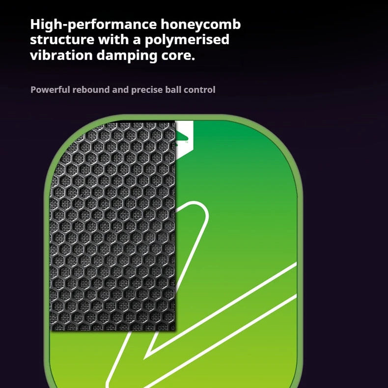 Gradient Letter Fiberglass Pickleball Paddle Set with High-Quality Carrying Bag｜SR7004｜Srebon Sports