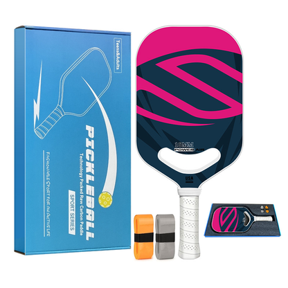 Ocean Wave Carbon Fiber Hot-pressed One-piece Pickleball Paddle Set｜SR7002｜Srebon Sports