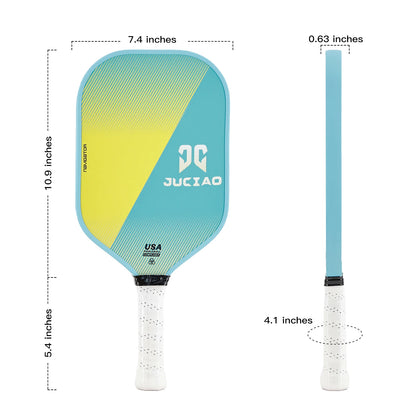 Candy Carbon Fiber Surface (CFS) High Grit & Spin Pickleball Paddle｜SR7008｜Srebon Sports